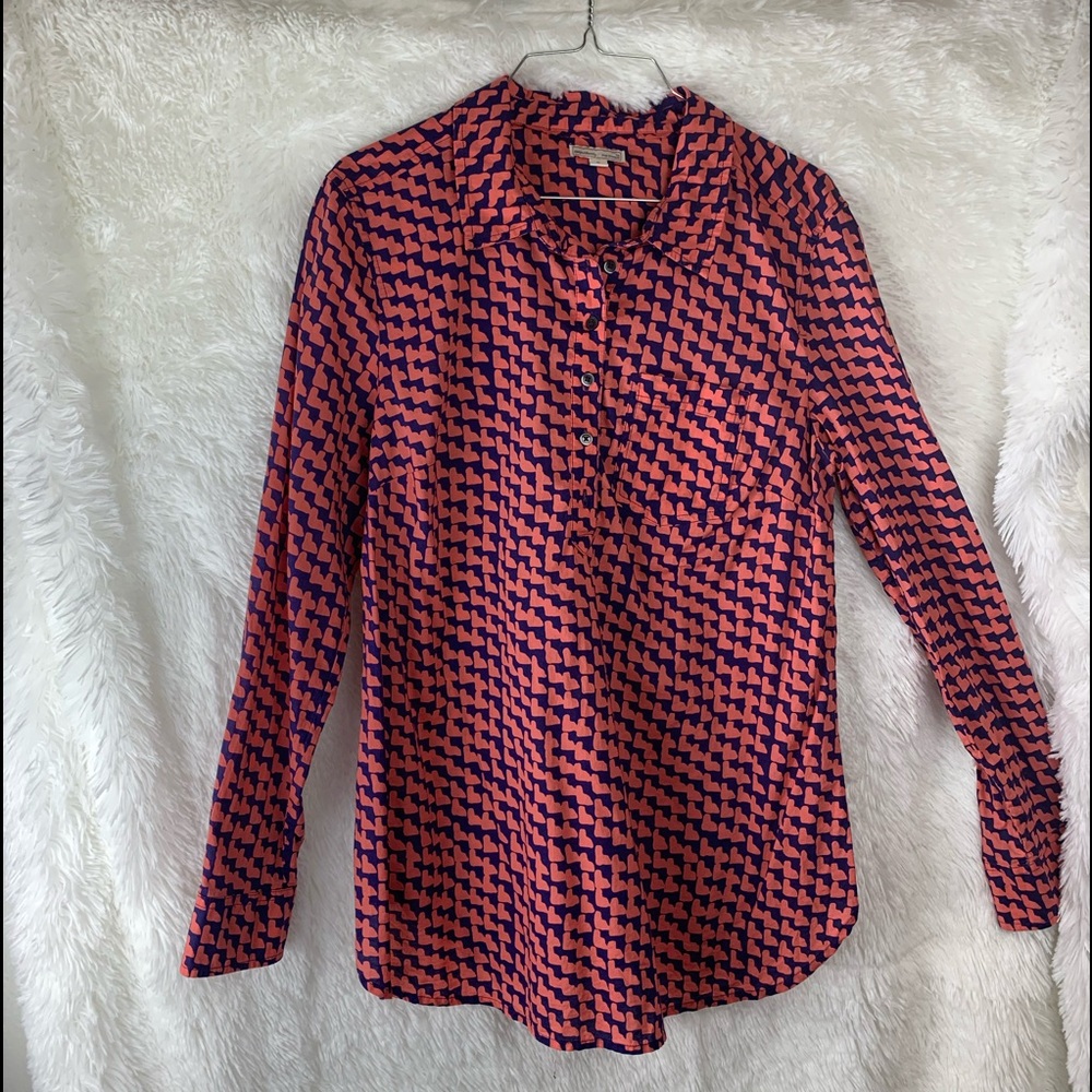 Gap Maternity fitted Boyfriend blouse